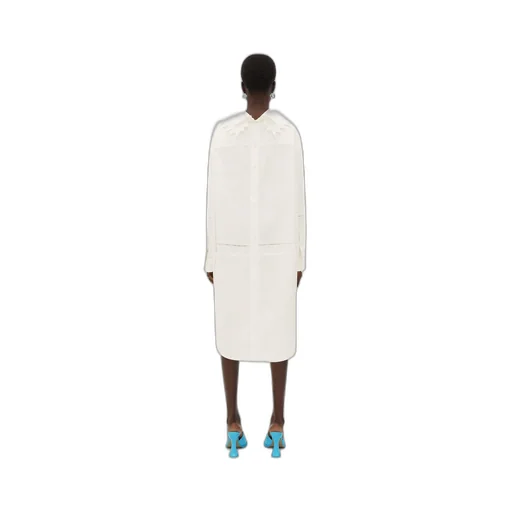English Embroidery Linen Dress