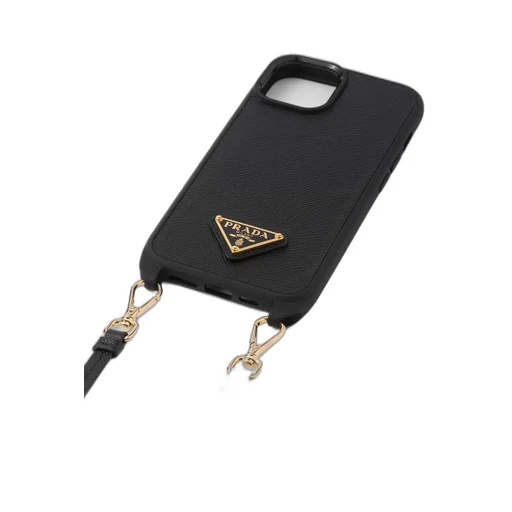 Saffiano leather cover for iPhone 14 Pro