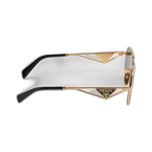Sunglasses with triangle logo