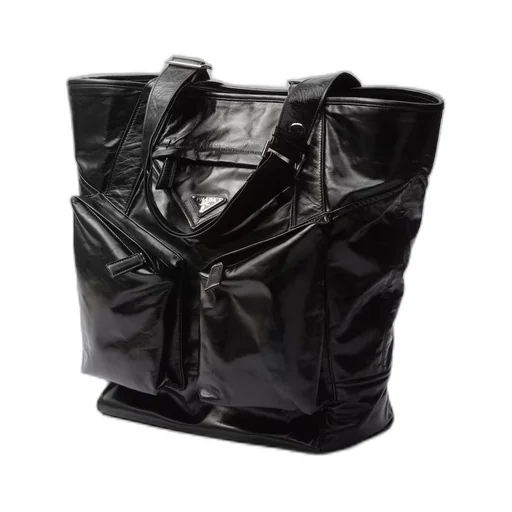 Leather tote