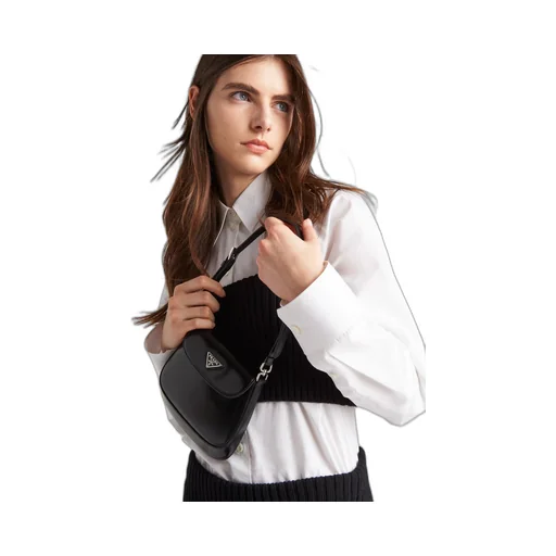 Prada Cleo brushed leather mini bag