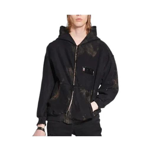 Gaffer Zip-Up Hoodie Small Fit