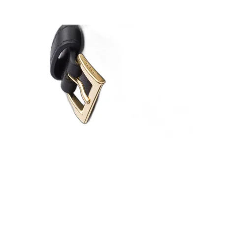 Prada Buckle small leather handbag with double belt