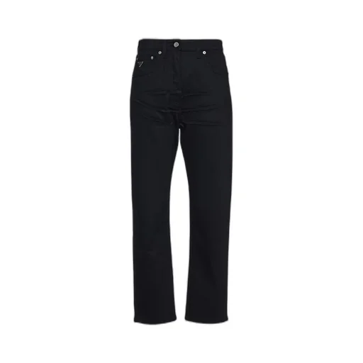 Stretch denim five-pocket jeans