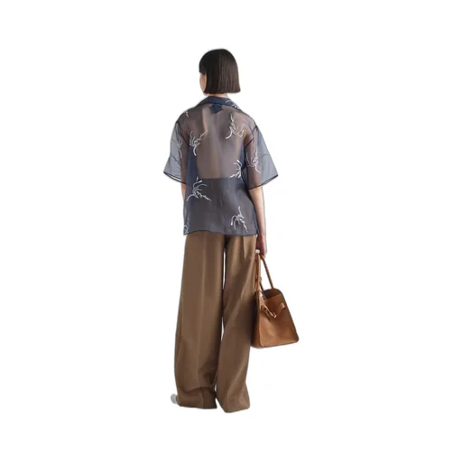 Kid mohair pants