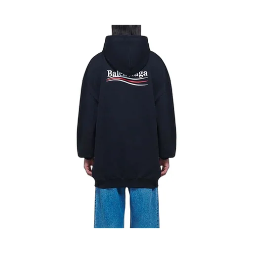 Printing Hoodie Black