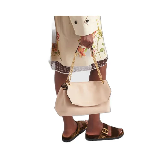Medium leather shoulder bag