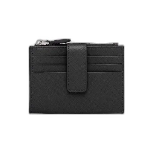 Saffiano Leather Card Holder