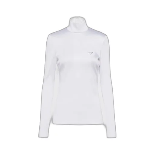 Stretch satin top
