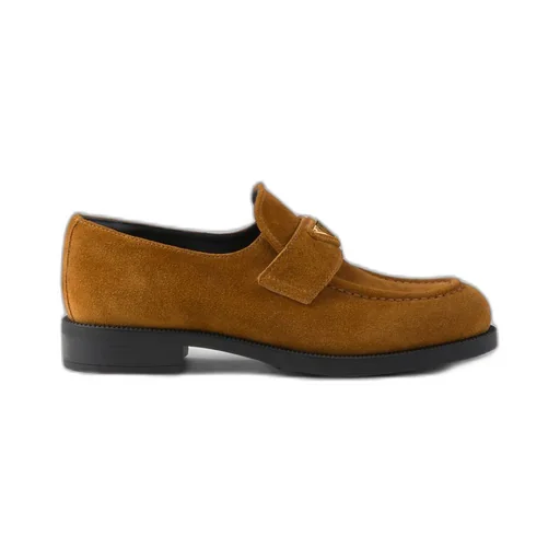 Suede loafers