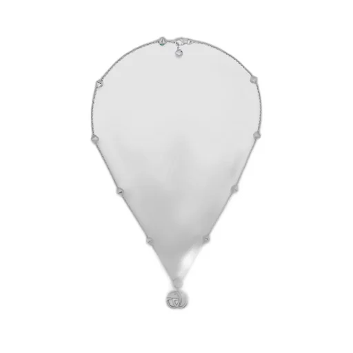 Double G mother of pearl necklace