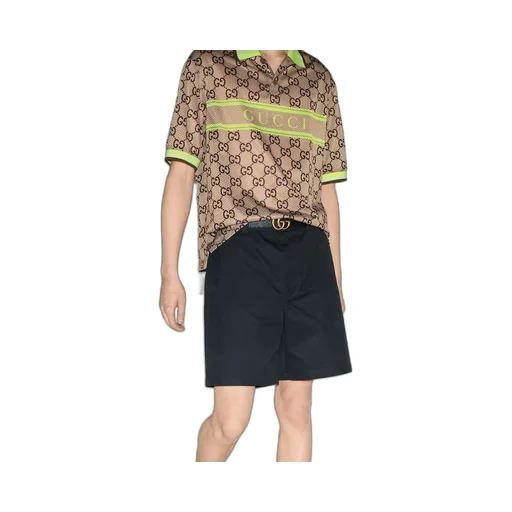 Double cotton twill short with Web