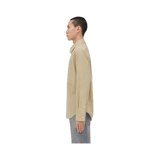Striped Poplin Shirt