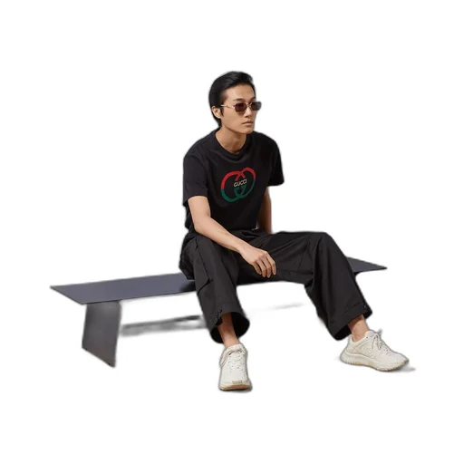 Cotton jersey printed T-shirt