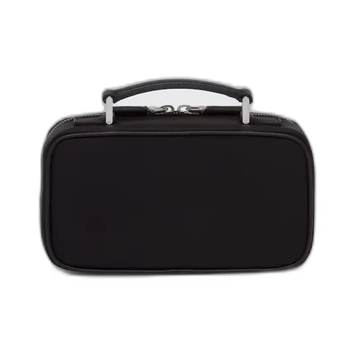 Re-Nylon and Saffiano leather hand weights carry case