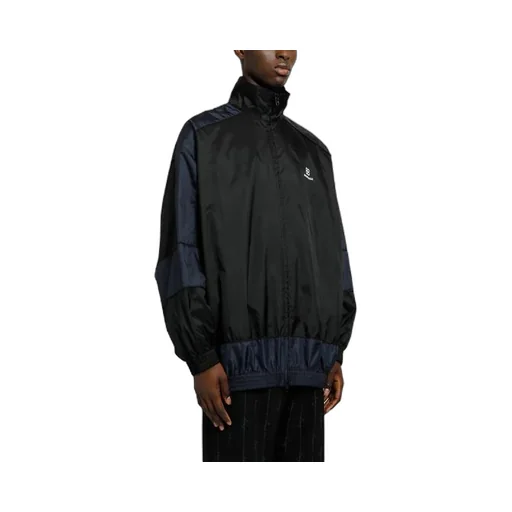 BB Patchwork Nylon Full-Zip Windbreaker
