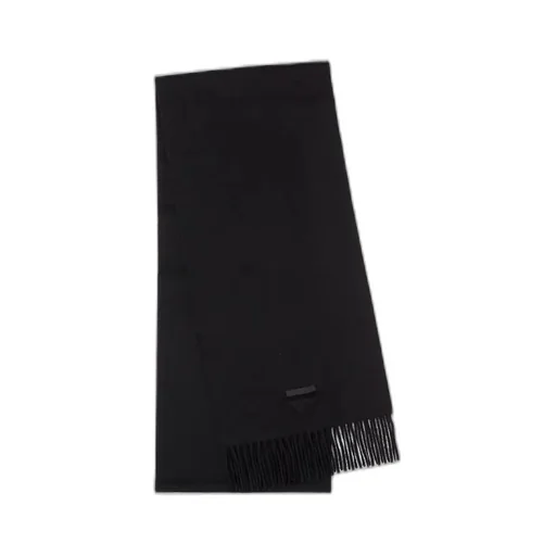 Solid color cashmere scarf
