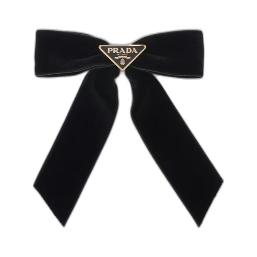 Velvet hair clip