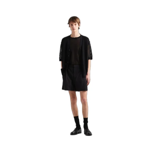Silk and cotton crew-neck sweater