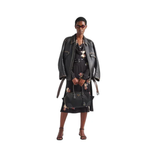 Prada Re-Edition 1978 large Re-Nylon and Saffiano leather two-handle bag