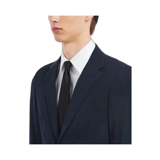 Technical fabric single-breasted suit
