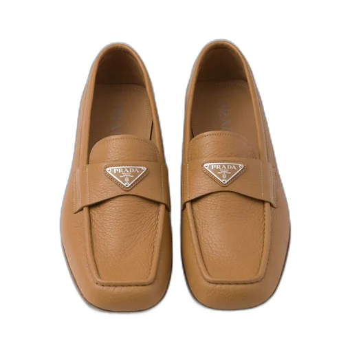 Leather loafers