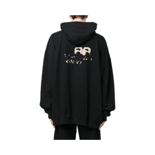 Hand-Drawn Bb Icon Hoodie Large Fit