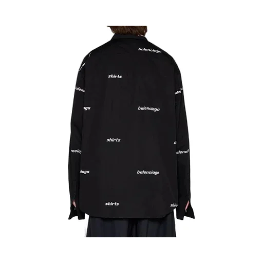 Logo Print Cotton Shirt