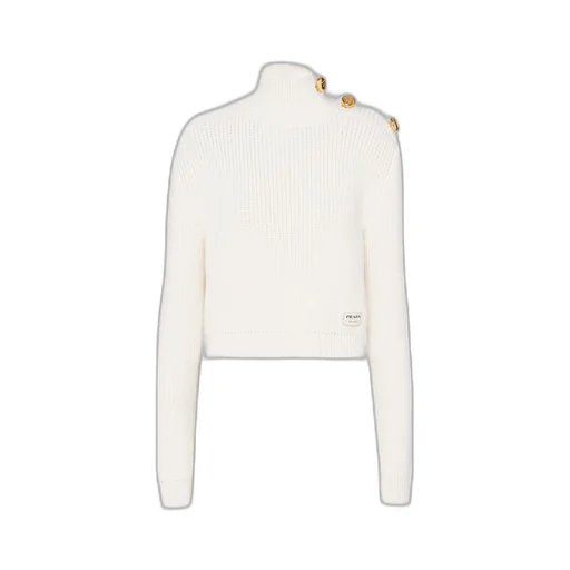 Wool turtleneck sweater
