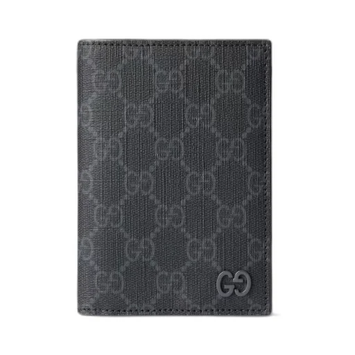 GG passport case with bordeaux interior