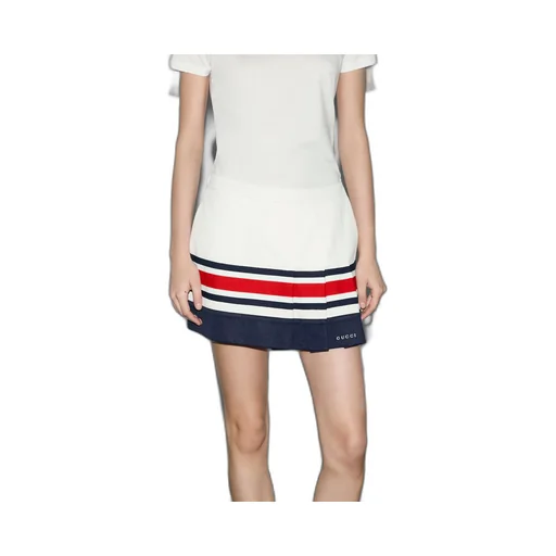 Technical jersey skort with Web