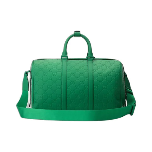 GG rubber-effect medium duffle bag