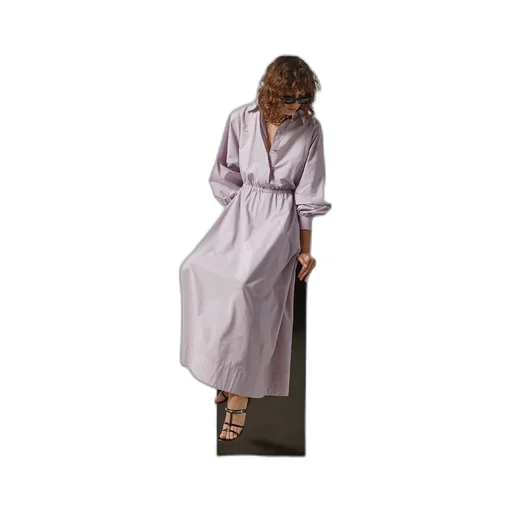 Cotton poplin dress