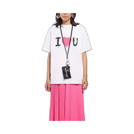 I love U Print T-Shirt