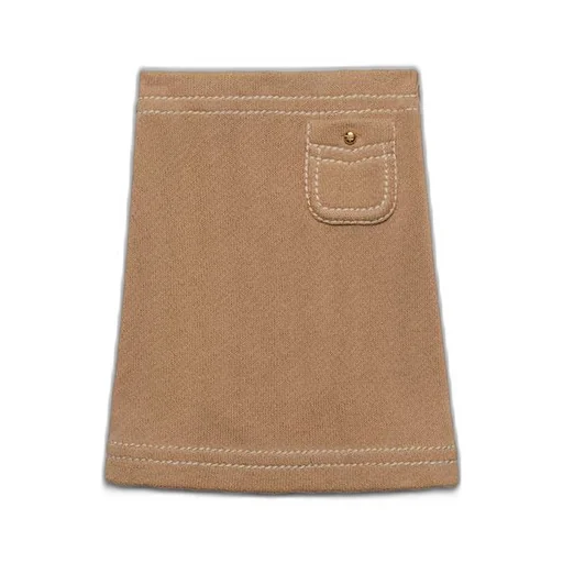 Cotton miniskirt