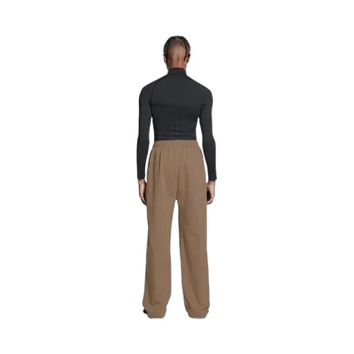 Embroidered Logo Cotton Jogging Pants