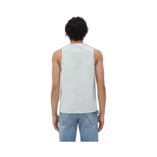 Jersey Rib Leather Tank Top
