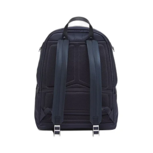 Re-Nylon and Saffiano leather backpack