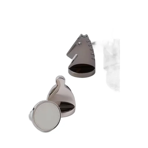 Saffiano leather chess set