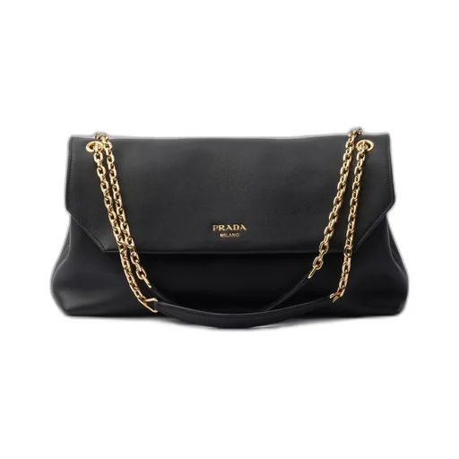 Medium leather shoulder bag