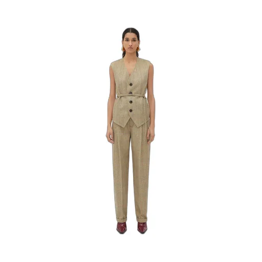 Prince Of Wales Wool Gilet