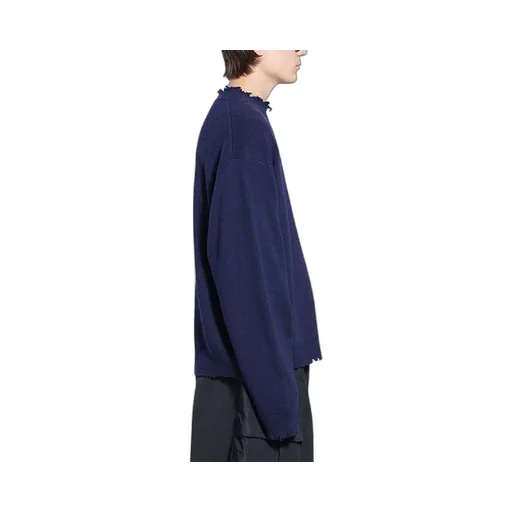Double B Highneck Wool Knit Sweater