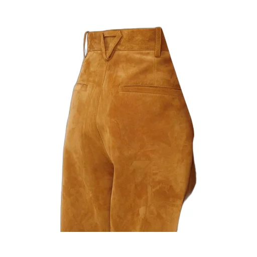 Suede Leather Trousers
