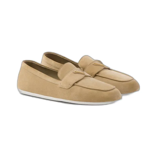 Suede loafers