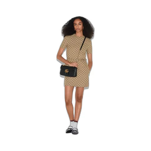 GG Marmont small matelassé shoulder bag