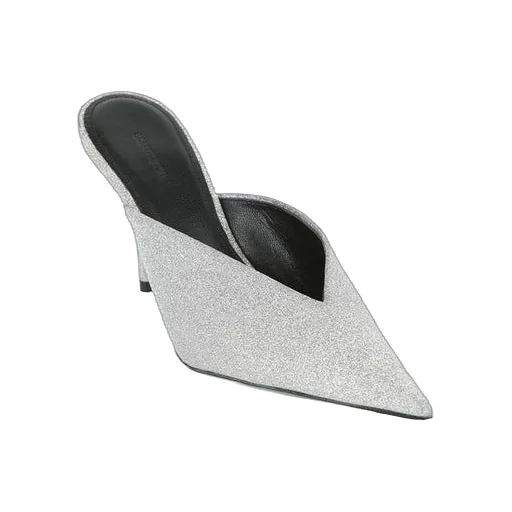 Glitter Knife Slingback