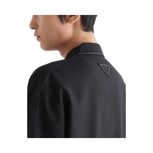 Wool blouson jacket