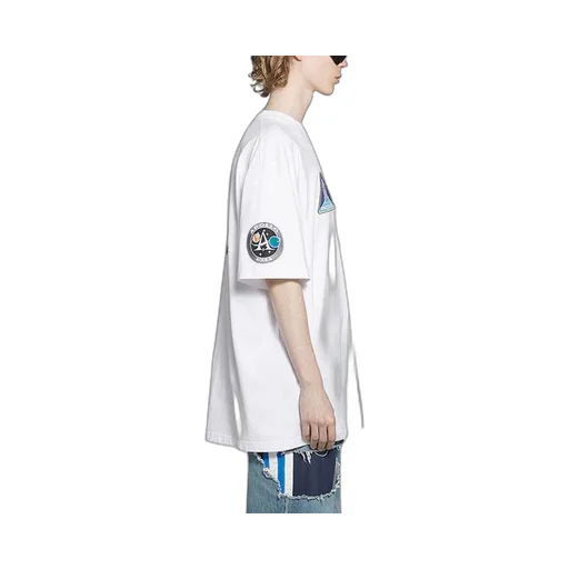 x NASA Crossover Loose Round Neck T-Shirt