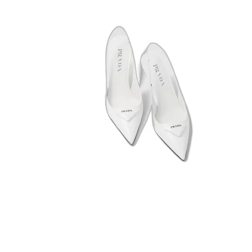 Brushed leather slingback pumps