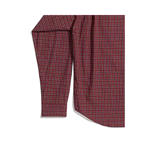 Plaid Long Sleeve Shirt Large Fit